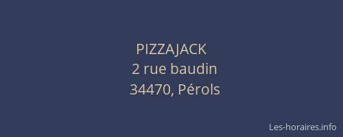 PIZZAJACK