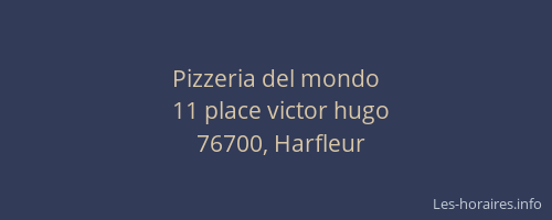 Pizzeria del mondo