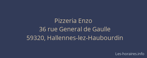 Pizzeria Enzo