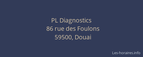 PL Diagnostics