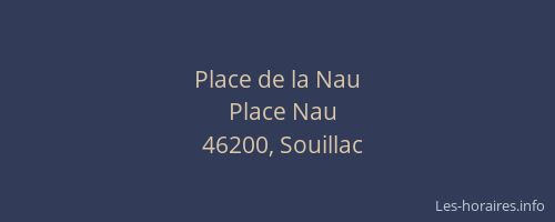 Place de la Nau