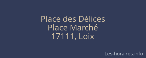 Place des Délices