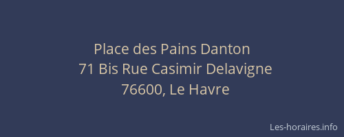 Place des Pains Danton