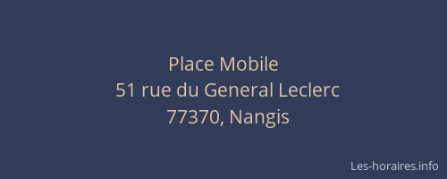 Place Mobile