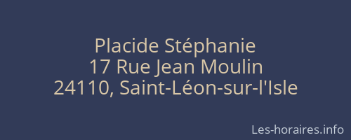 Placide Stéphanie