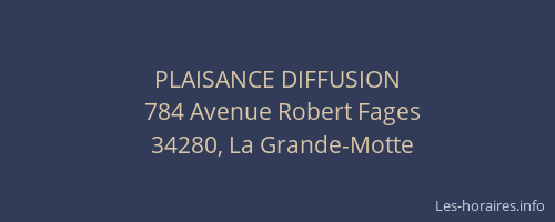 PLAISANCE DIFFUSION