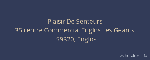 Plaisir De Senteurs