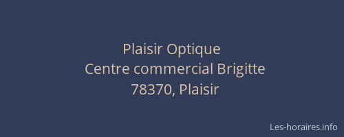Plaisir Optique