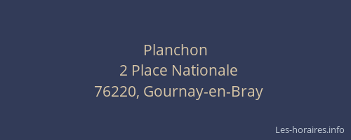 Planchon