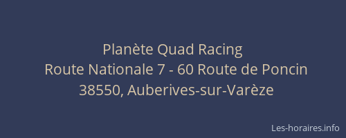 Planète Quad Racing