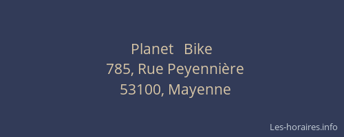Planet   Bike