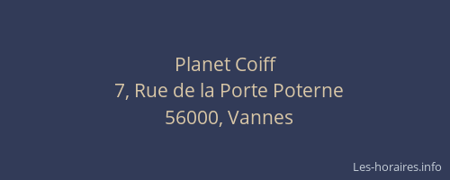 Planet Coiff
