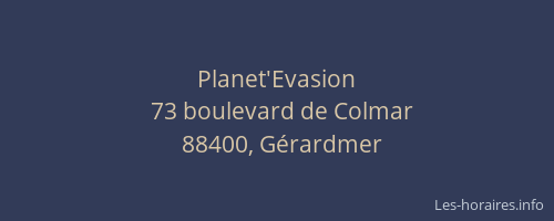 Planet'Evasion