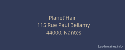 Planet'Hair