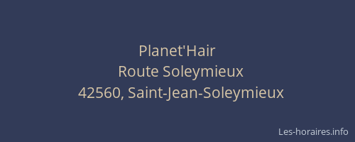 Planet'Hair