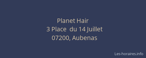 Planet Hair