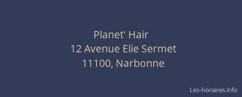 Planet' Hair