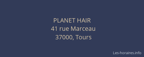 PLANET HAIR