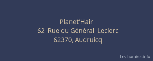 Planet'Hair
