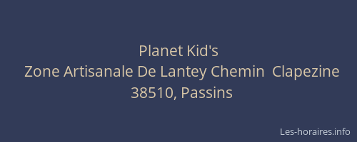Planet Kid's