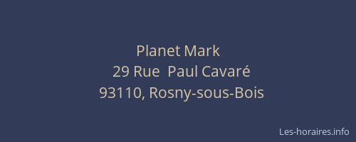 Planet Mark