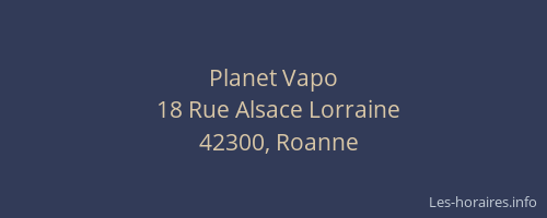 Planet Vapo