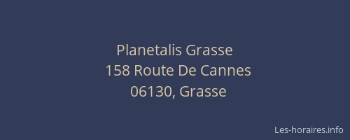 Planetalis Grasse