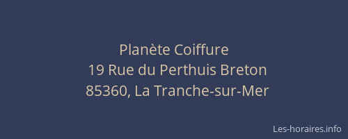 Planète Coiffure