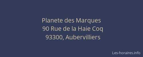 Planete des Marques