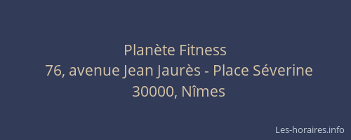 Planète Fitness