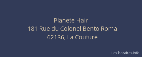Planete Hair