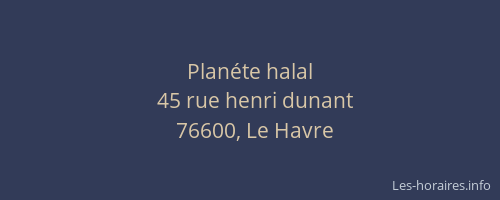 Planéte halal