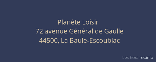 Planète Loisir