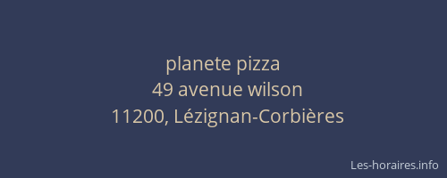 planete pizza