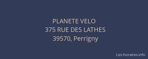 PLANETE VELO