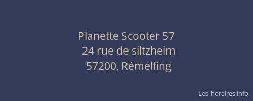 Planette Scooter 57