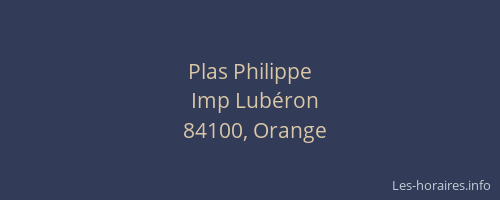 Plas Philippe