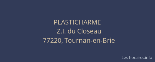 PLASTICHARME
