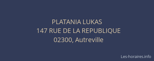 PLATANIA LUKAS