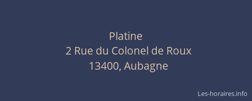 Platine