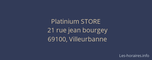 Platinium STORE