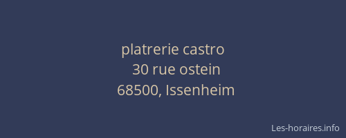 platrerie castro