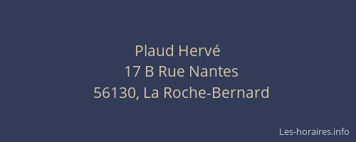 Plaud Herv&eacute;