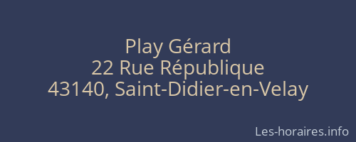 Play Gérard