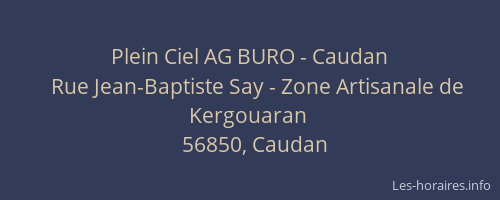 Plein Ciel AG BURO - Caudan