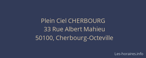 Plein Ciel CHERBOURG