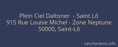 Plein Ciel Daltoner  - Saint Lô