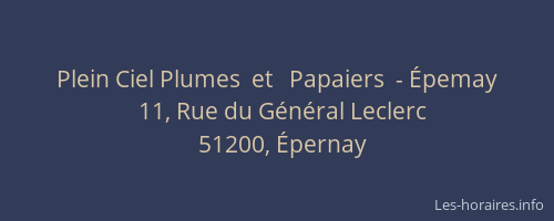 Plein Ciel Plumes  et   Papaiers  - Épemay