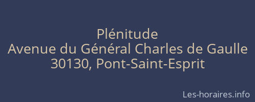 Plénitude