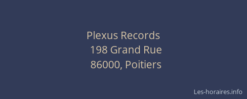 Plexus Records